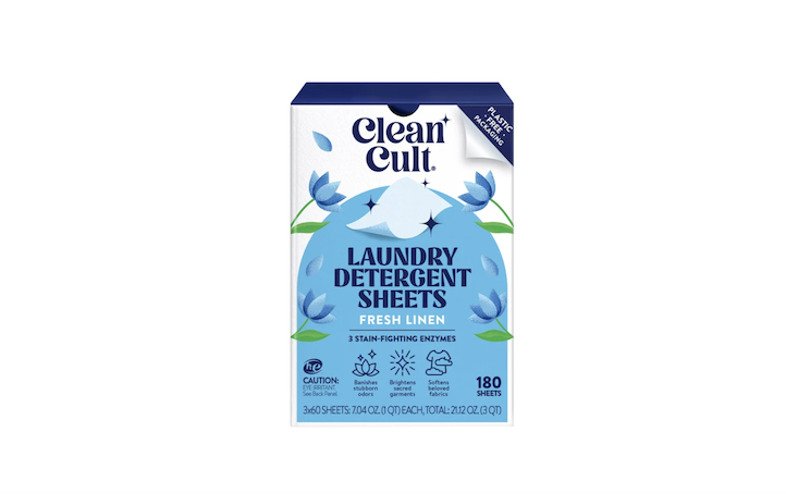 Clean Cult's 180 sheet pack sold at Costco